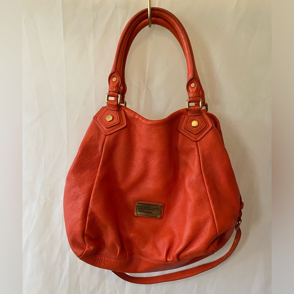 Marc by Marc Jacobs tote orange gently used - Picture 1 of 4